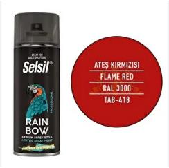 Sprey Boya Akrilik Ateş Kırmızı 400ml