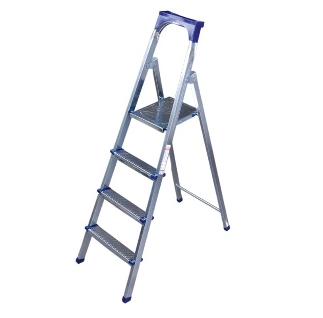 Merdiven 3+1 Basamak Galvanizli Profil Elips