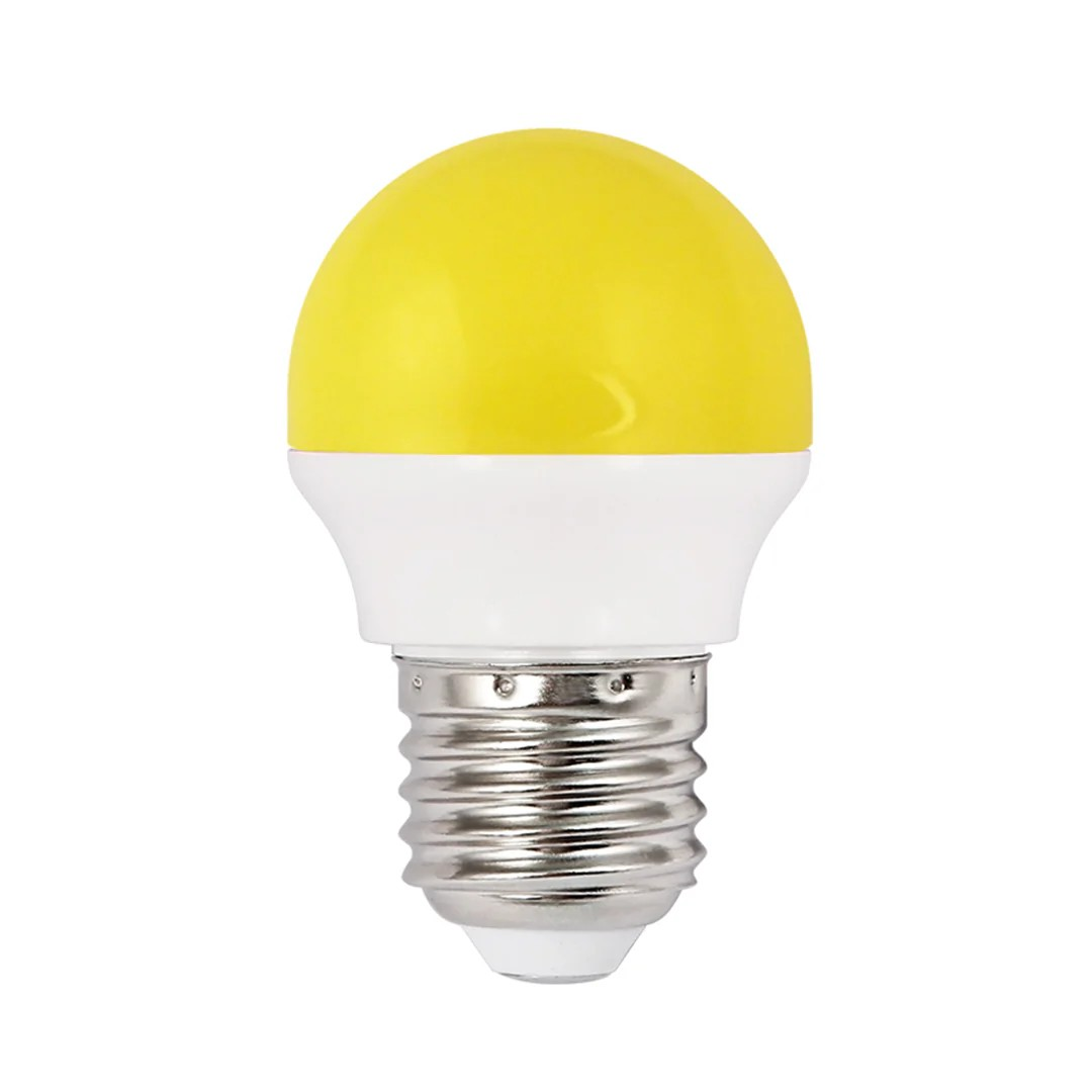 LED Ampul G45 4W E27 Yellow/sari