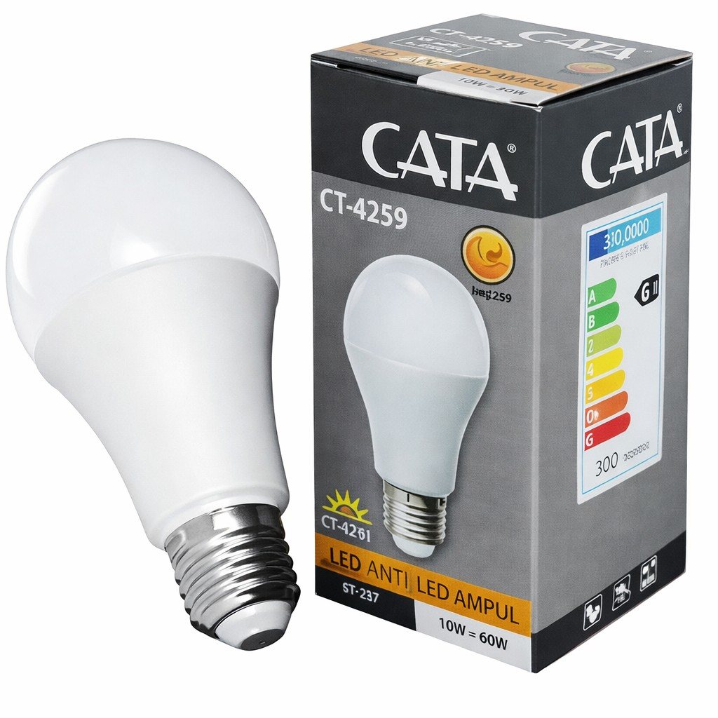 Şarjlı LED Ampul 9W-12W Elektrik Kesilince Yanan