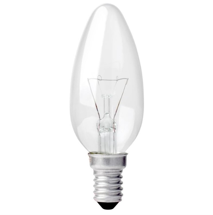 Ampul Avize Beyaz Işık Burgu E14 40W (Eko Seri