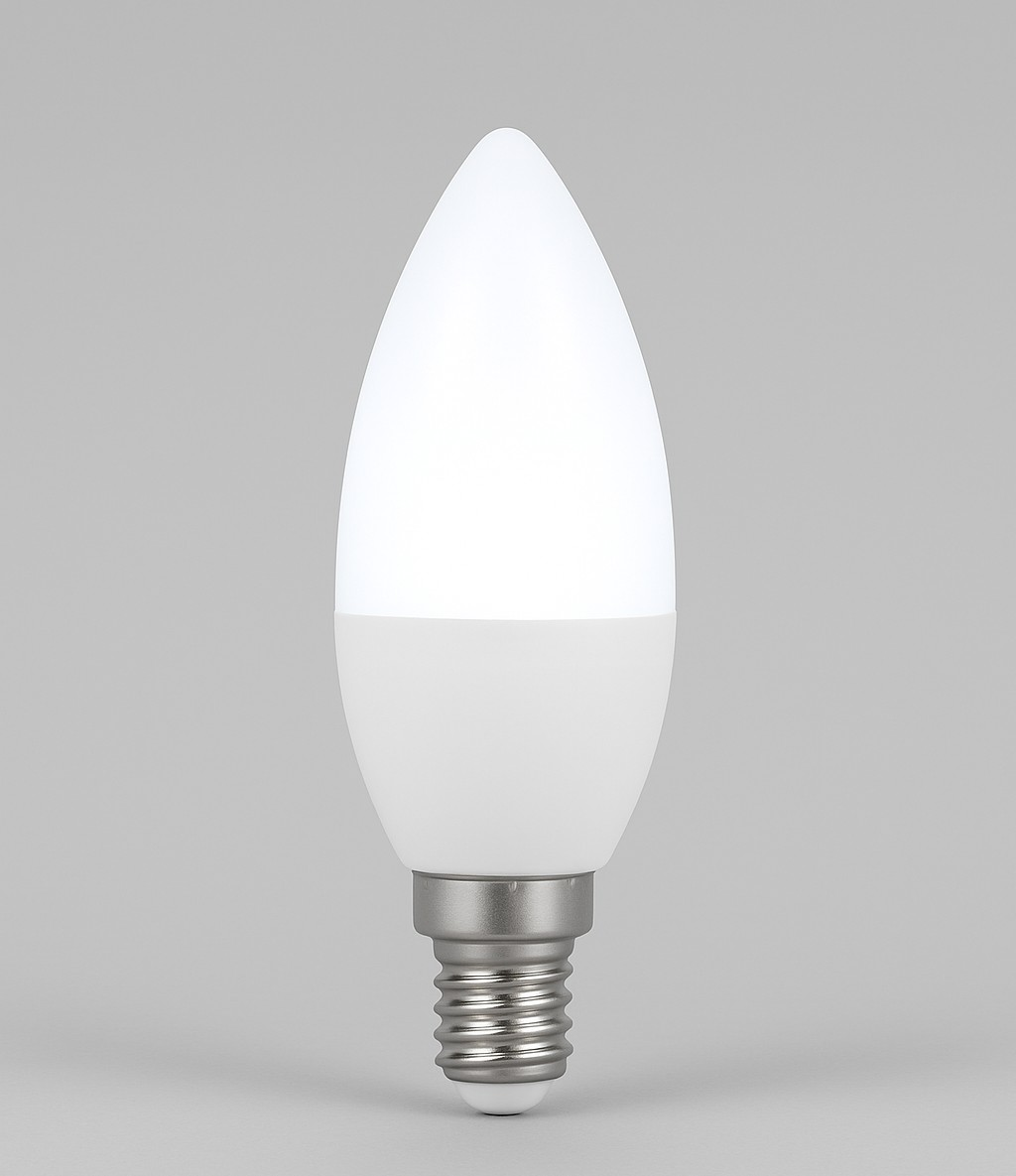 LED Ampul Avize Beyaz Işık Burgu E14 5W 6500K