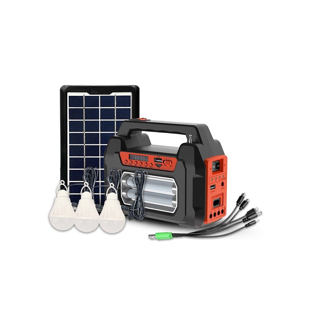 Solar Aydınlatma Bluetooth Hoparlörlü Kamp Feneri