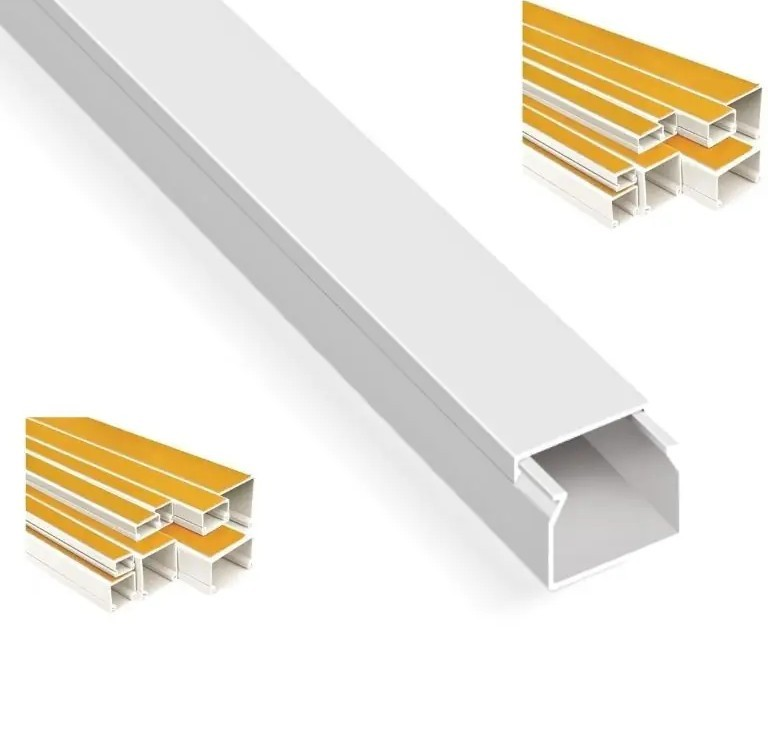 Kablo Kanali Trunking Yapışkanlı 40x16