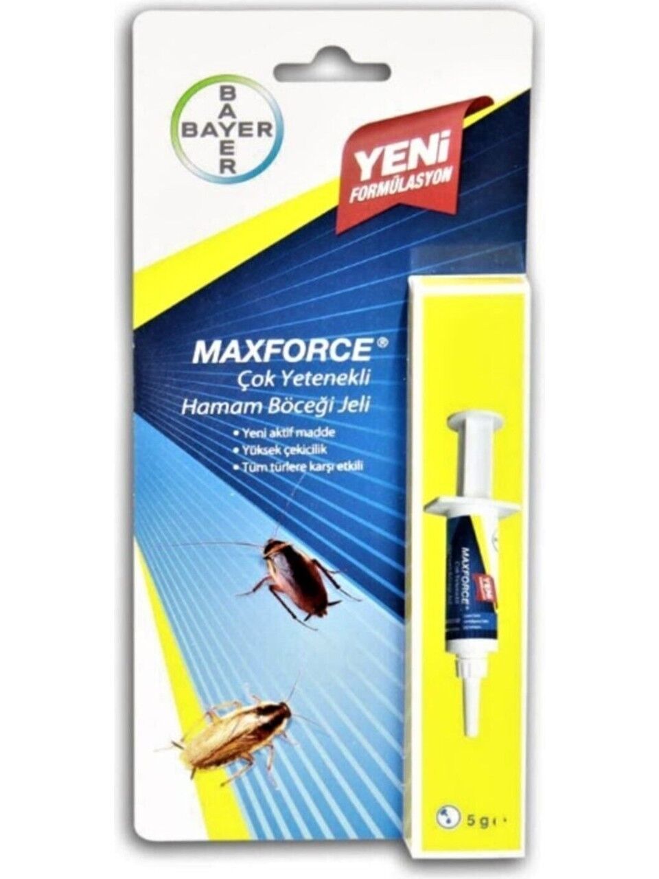 Hamam Böceği Jeli Maxforce Platin 5gr