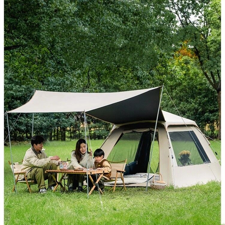 Kamp Çadırı Tenteli 3 Kişilik 2.4X2.4MT