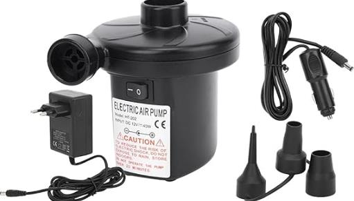 Şişme Yatak Pompası Set Elektrikli/çakmaklıklı