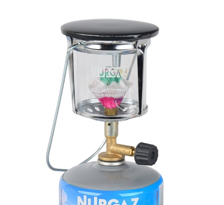 Nurgaz Lux Başı Büyük Kamp Gaz Lambası