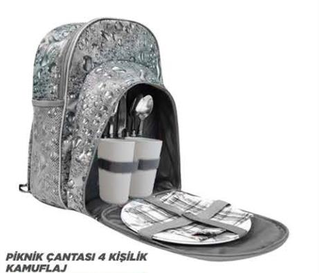 Piknik Çantası 4 Kişilik Kamuflaj*
