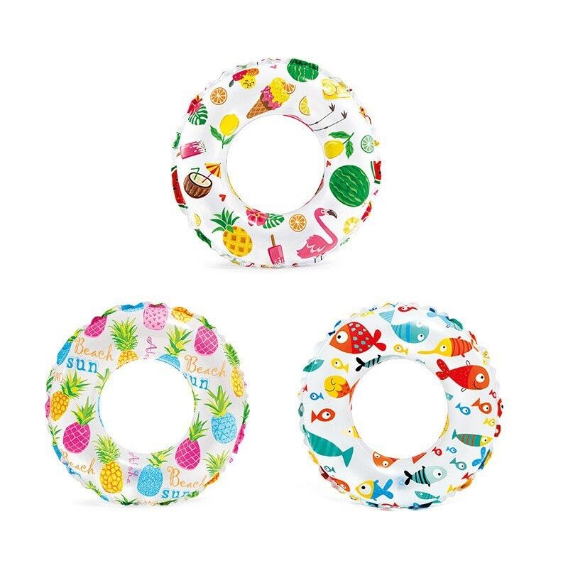 Simit Şişme Yuvarlak Renkli 51cm