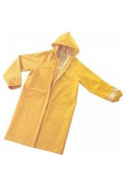 Yağmurluk Kalın Plastik Sarı XL/2XL