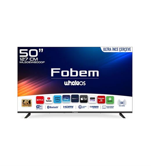 Fobem ML50EW8000F 50" Uydu Alicili 4K Dled Smart TV