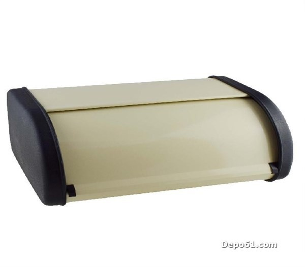 Ekmeklik Metal Krem 17X35X25CM