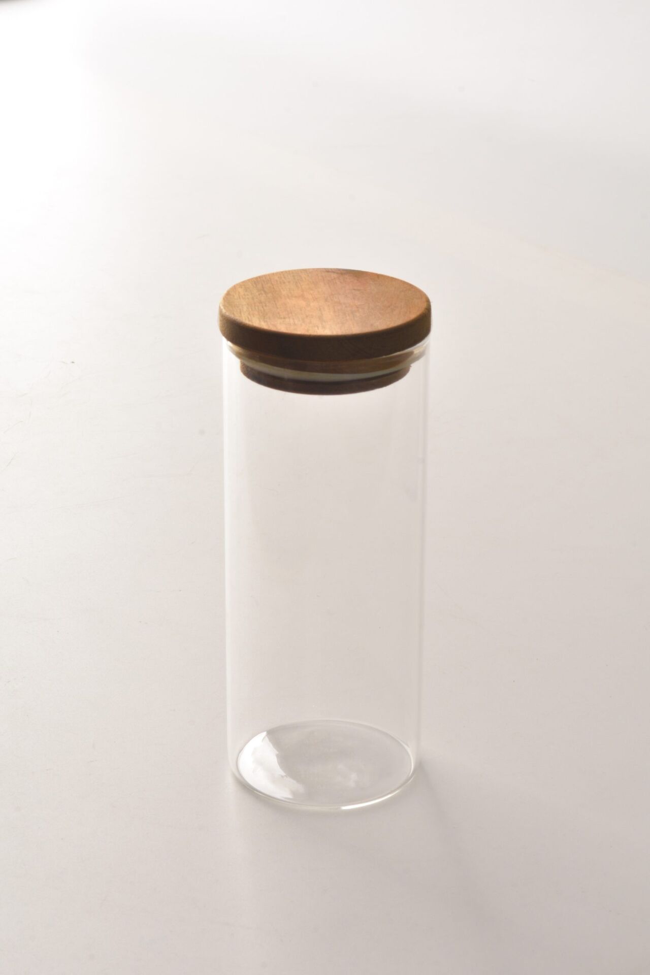 Kavanoz Cam Akasya Kapaklı 350 ml
