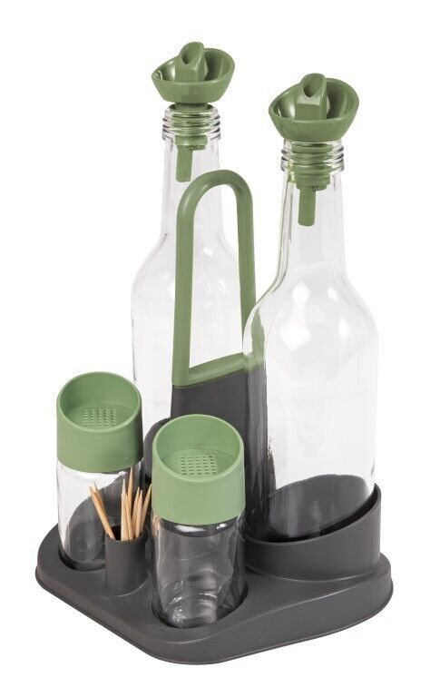 Yağlık&tuzluk Set 2li 330ml-2li 70ml Yeşil
