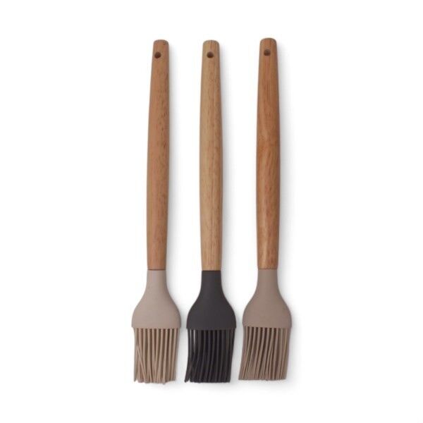 Fırça Silikon Bambu Saplı