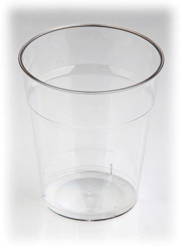 Bardak Plastik Şeffaf Parti
