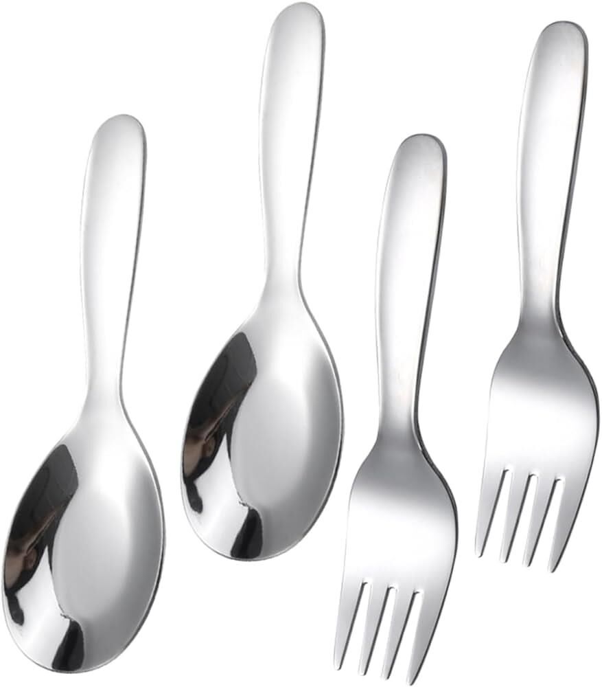 Çatal Yemek Kaşığı Tatlı Kaşığı Metal Set