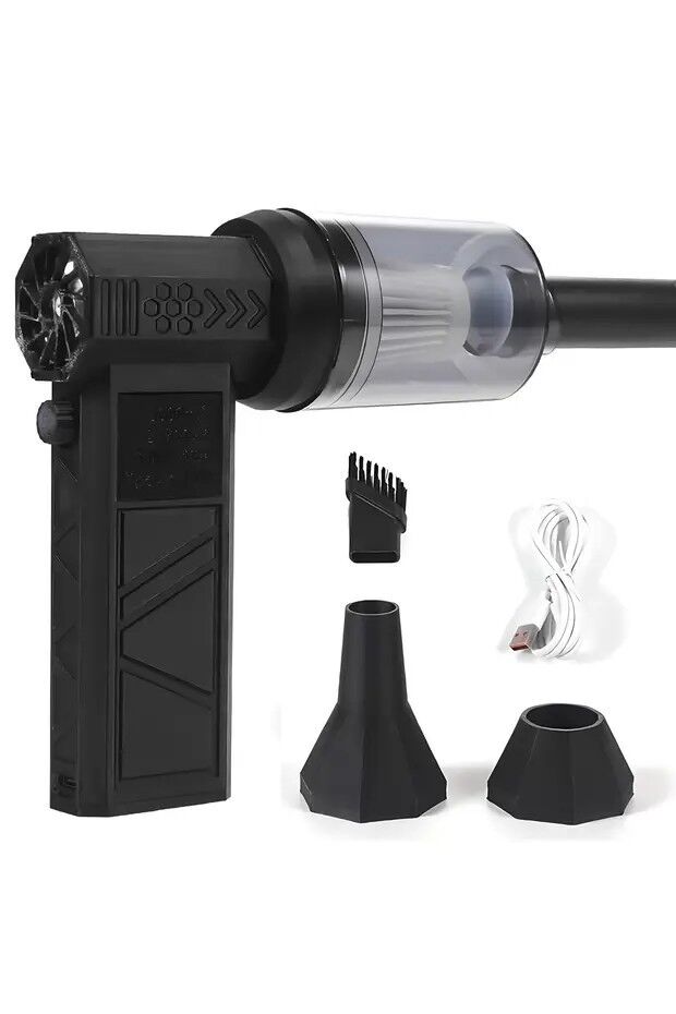 Mini Turbo Jet Süpürme ve Hava Üfleyıcı 2000MA USB