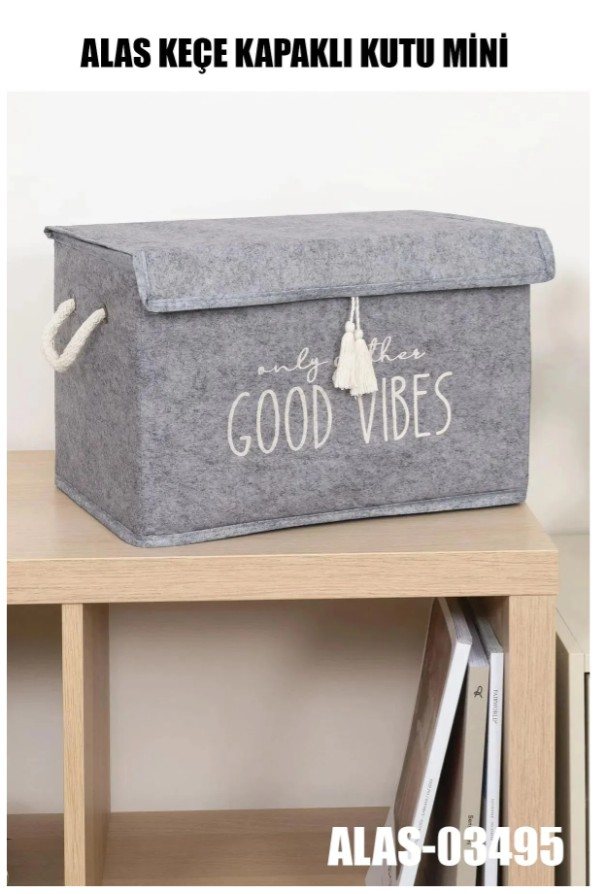 Kutu Kece Kapaklı Mini 35*23*23CM