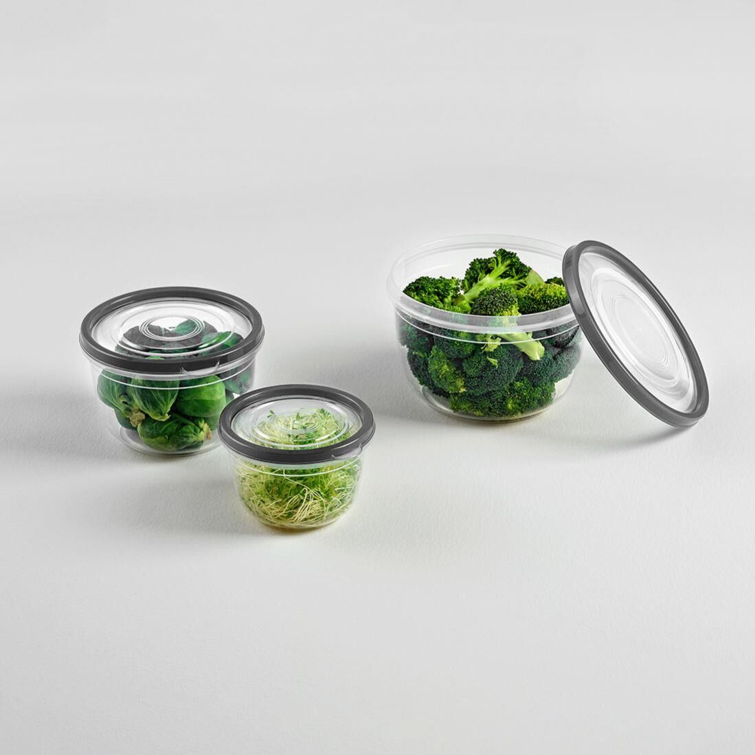 Saklama Kabı Yuvarlak Kompakt 2100ml