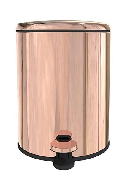 Çöp Kovası Pedallı Cigo SS Rose 6lt