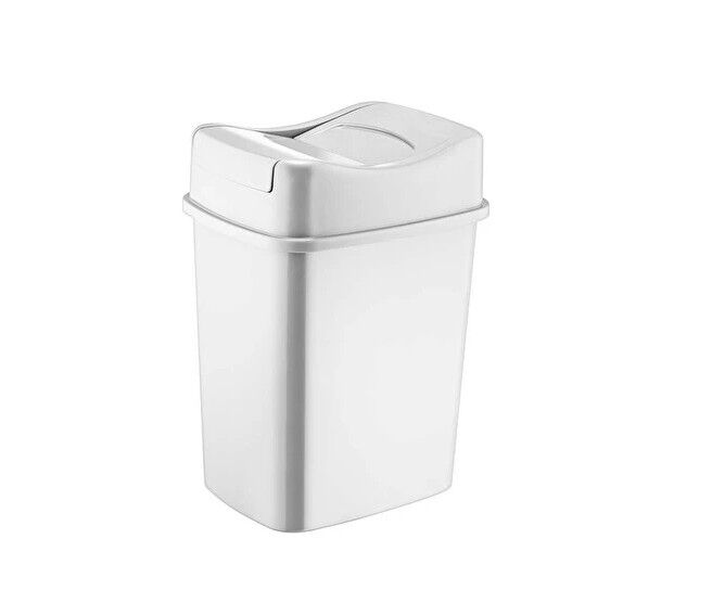 Çöp Kovası Girdap NO2 4lt Gri
