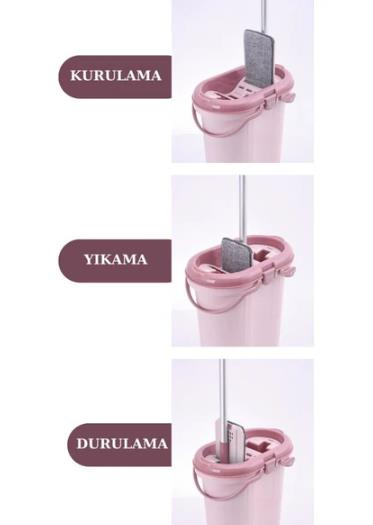 Temizlik Seti Tablet Mop Trio 14lt