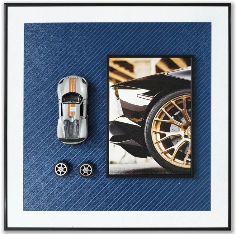 Tablo Golden Rims 40x40