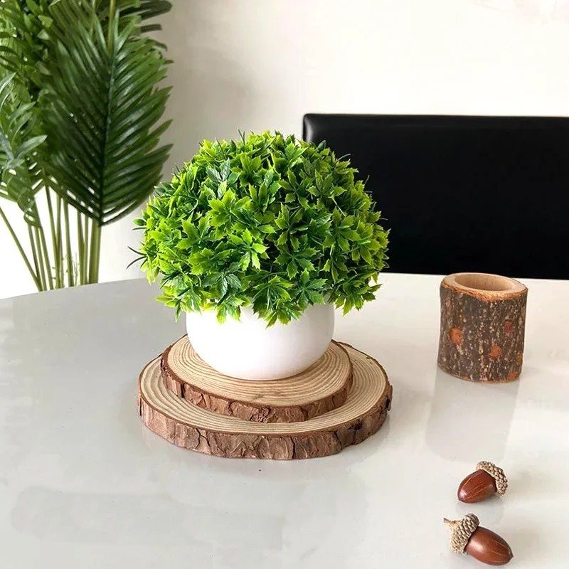 Yapay Süs Yosunu Saksili 14cm