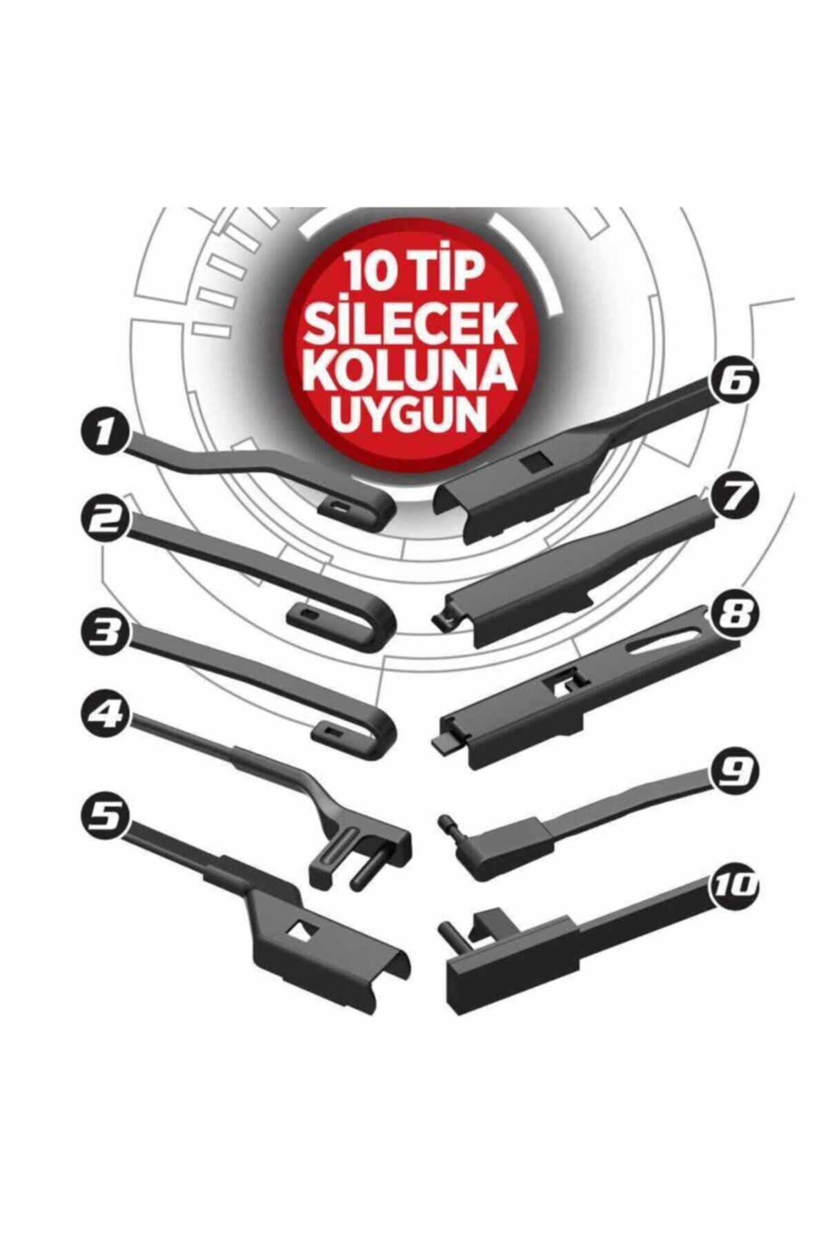 Vette Plus Multifit Silecek 480 mm