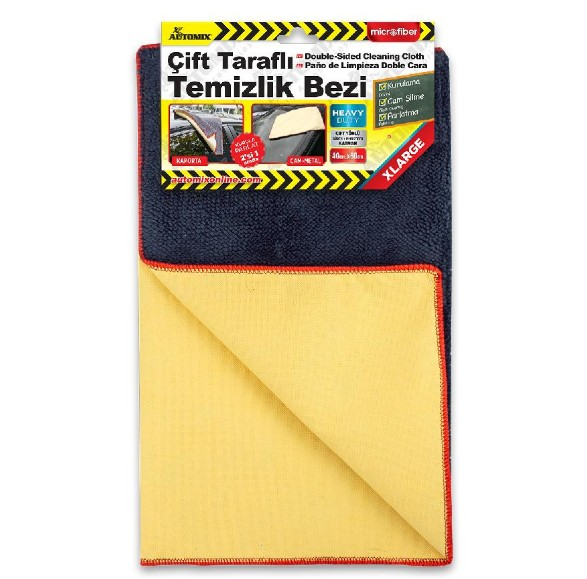 Automix Çift Taraflı Temizlik Bezi 40cm X 60cm