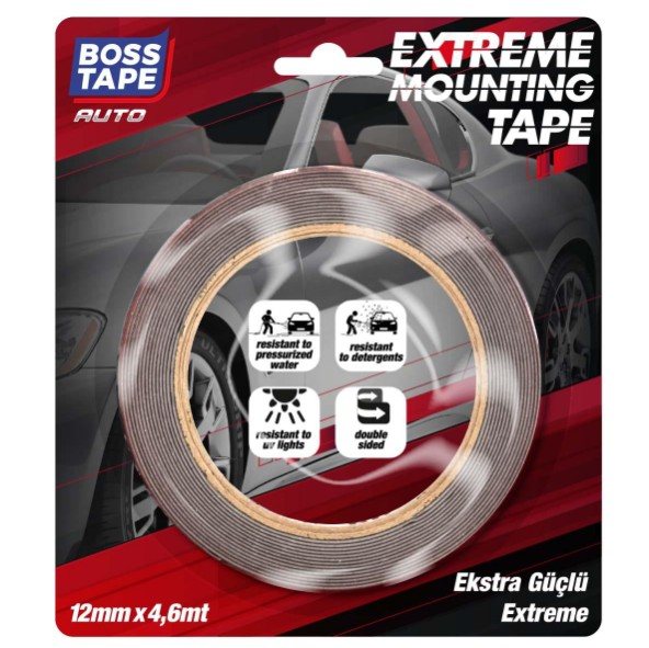 Bant Oto Montaj Bandı-Extreme 12MMX4,6MT