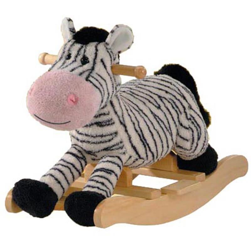 Sallanan Zebra Peluş