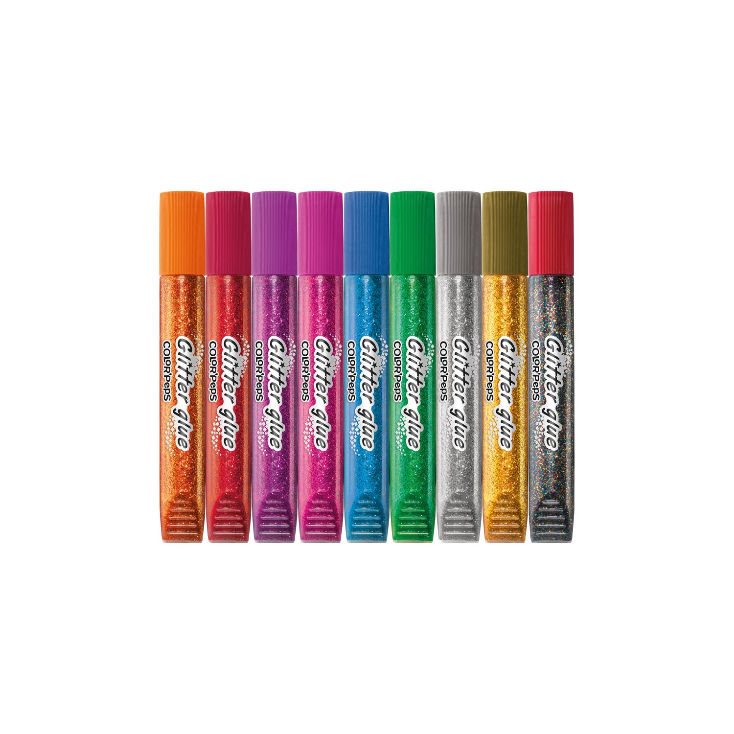 Maped Color'Peps — клей с блёстками, 9 цветов