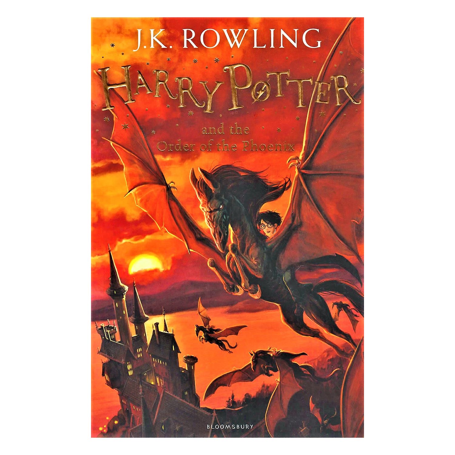 Bloomsbury Harry Potter and the Order of the Phoenix 5. Kitap İngilizce Roman