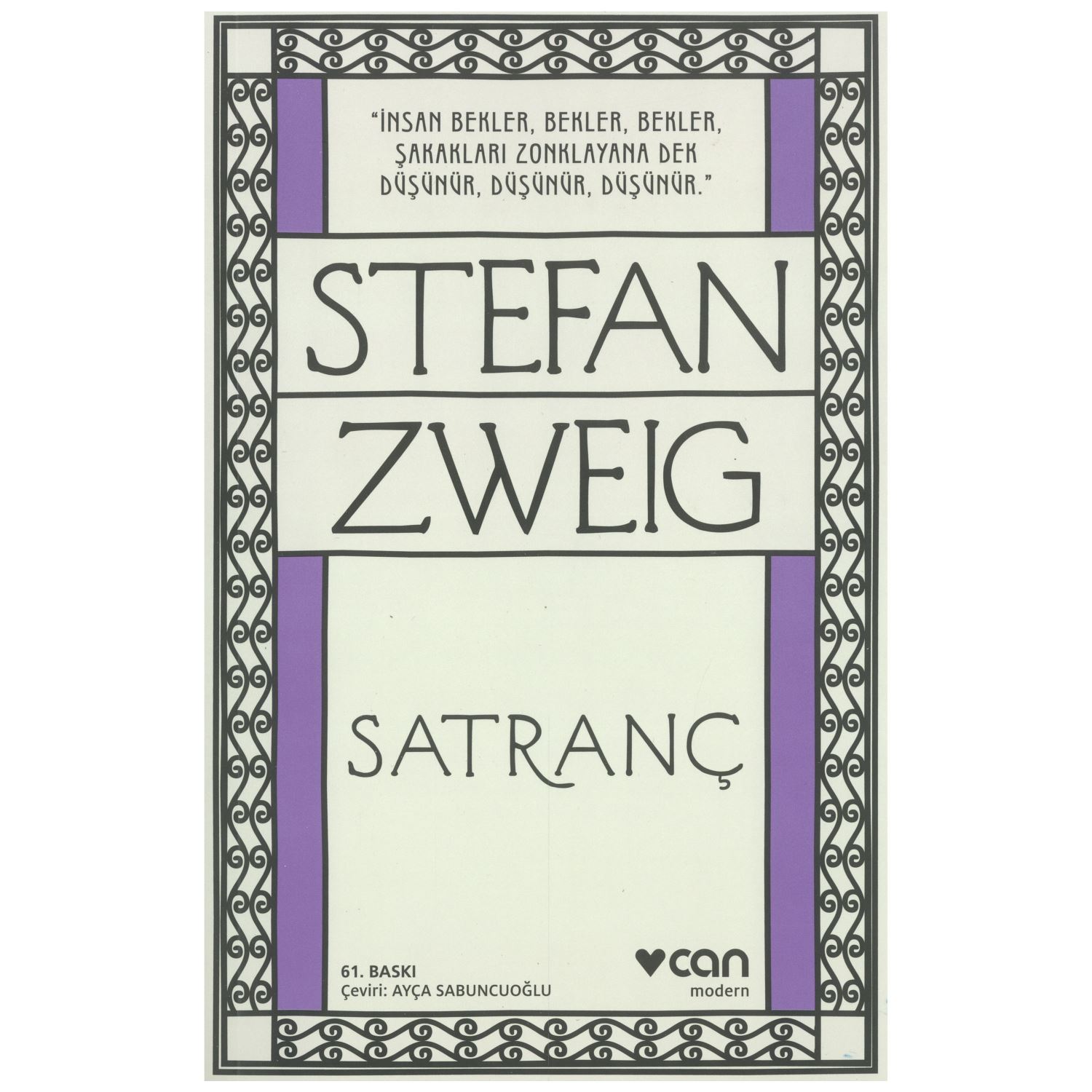 Olympia Yayınları Stefan Zweig Satranç 1 Dünya Klasikleri Kitabı