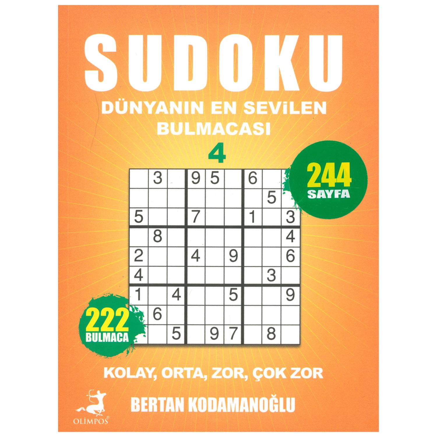 Olimpos Yayınları Sudoku Dünyanın En Sevilen Bulmacası 4