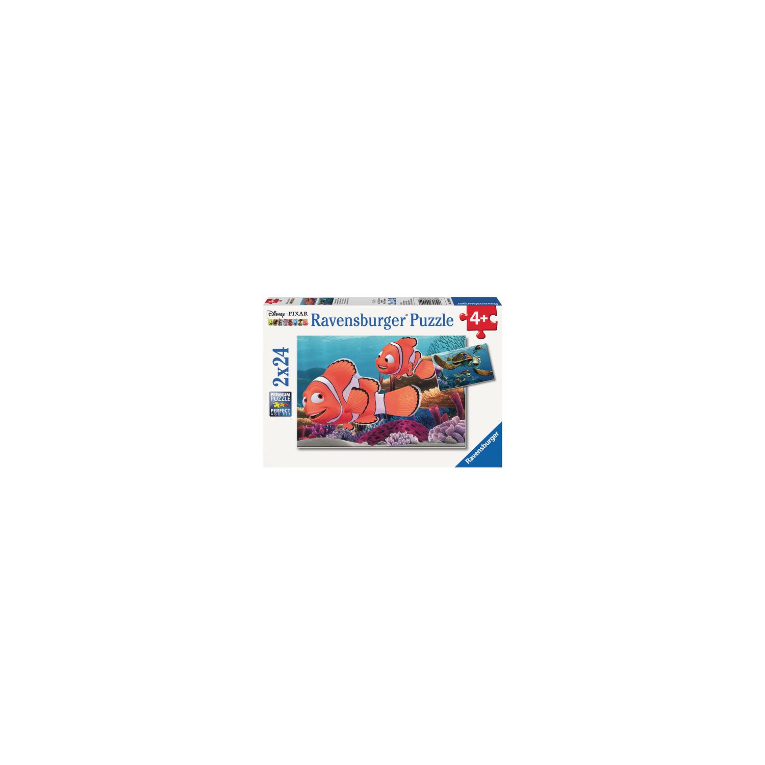 Ravensburger Pixar Nemo: детский пазл, 2 × 24 детали