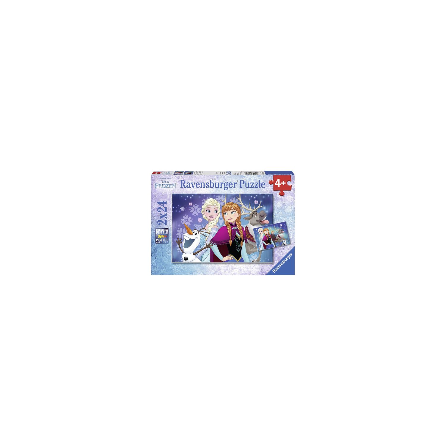 Ravensburger Frozen: 2 пазла по 24 детали