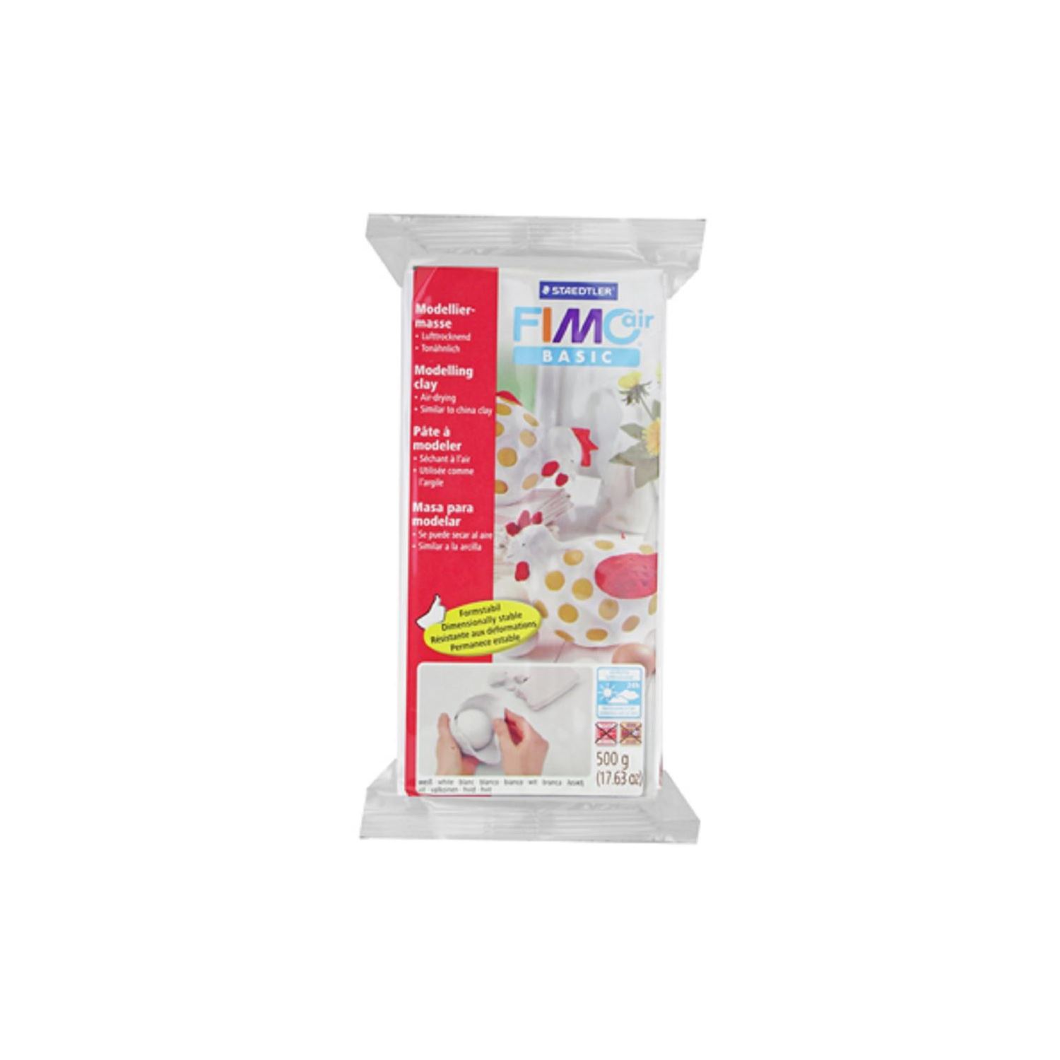 Fimo Hafif Hamur Parlak Beyaz 500g