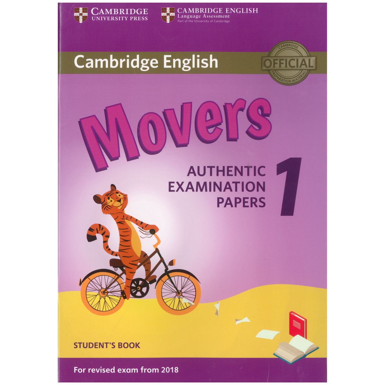 Cambridge Movers 1 İngilizce Sınav Hazırlık Kitabı