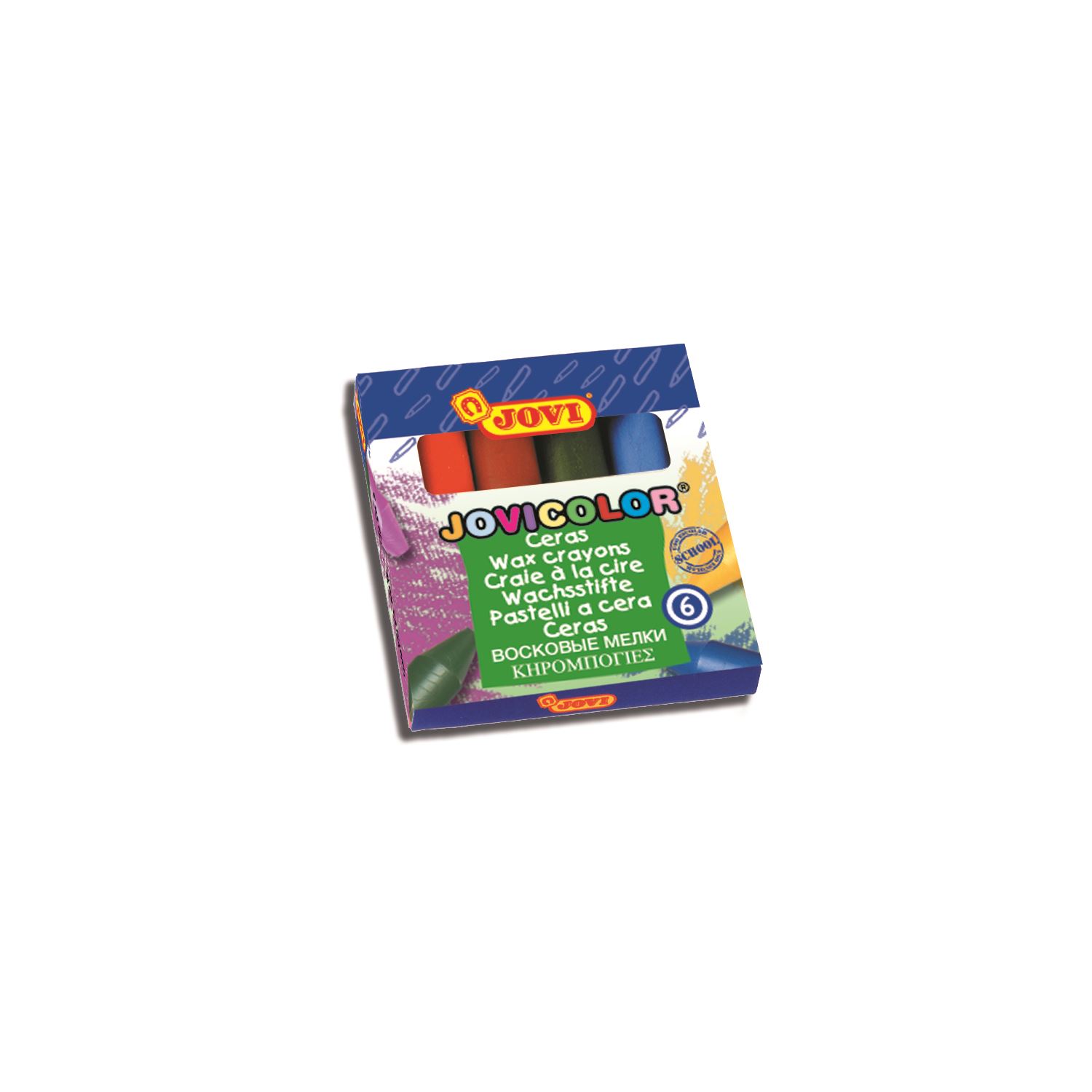 Jovi Color восковые мелки, 6 цветов