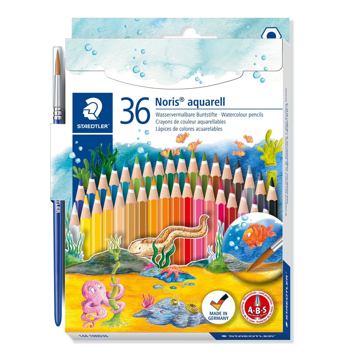 Staedtler Noris aquarell 36-Colour Watercolour Pencils