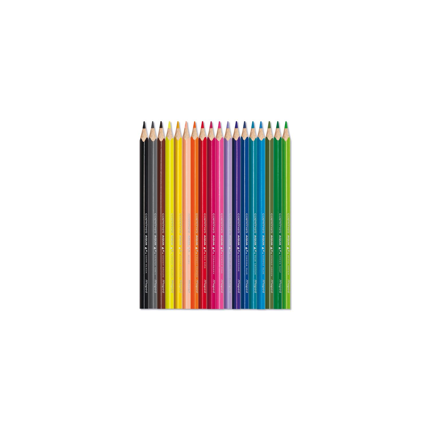 Maped Color'Peps 18-Colour Watercolour Pencils