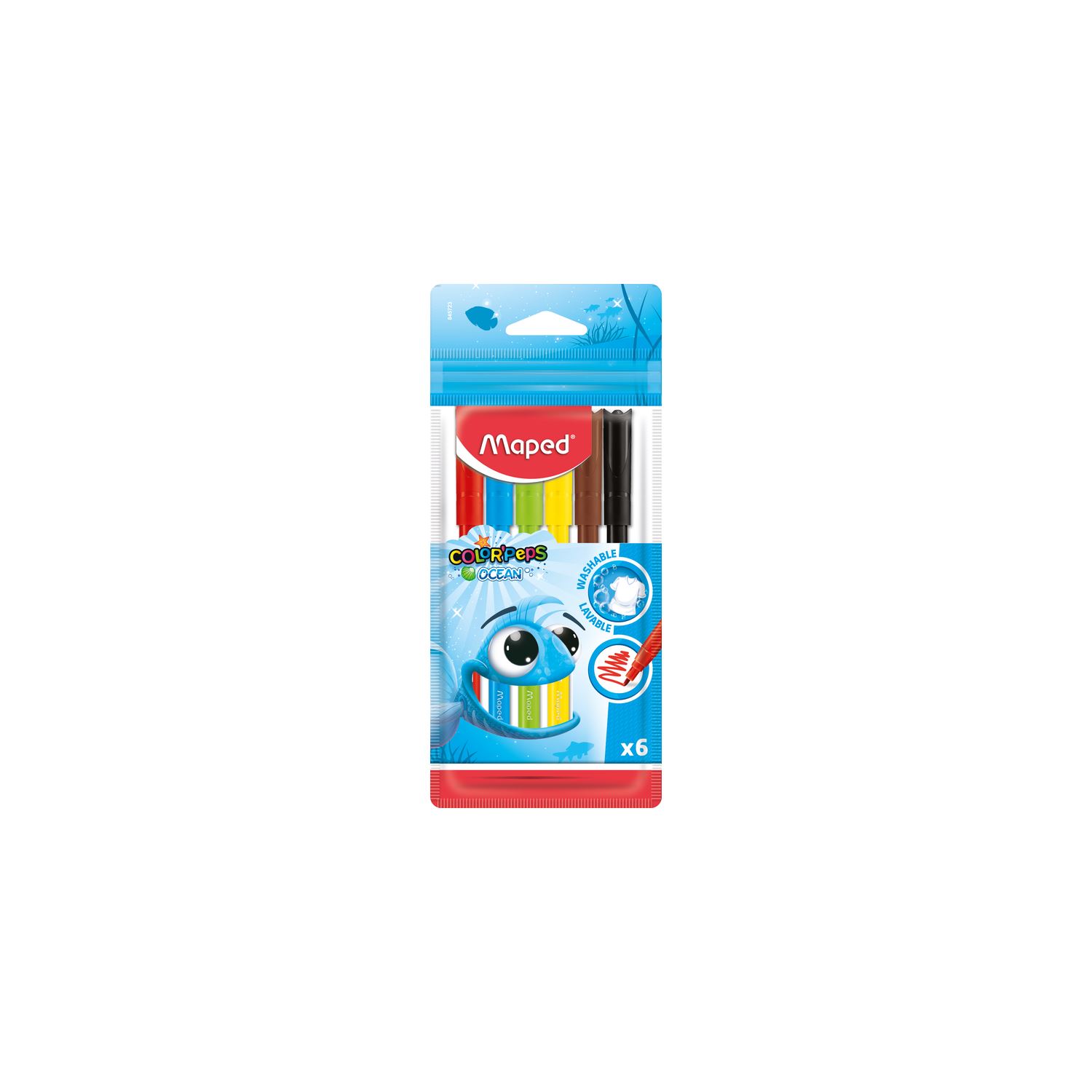 Maped Cp Ocean 6-Colour Felt-Tip Pens