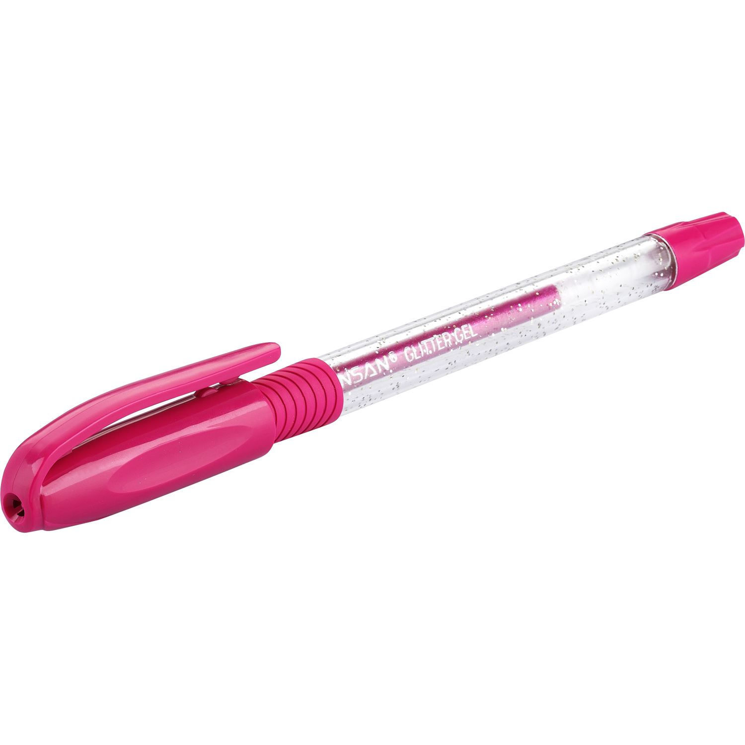 Pensan Glitter Gel розовая блестящая шариковая ручка