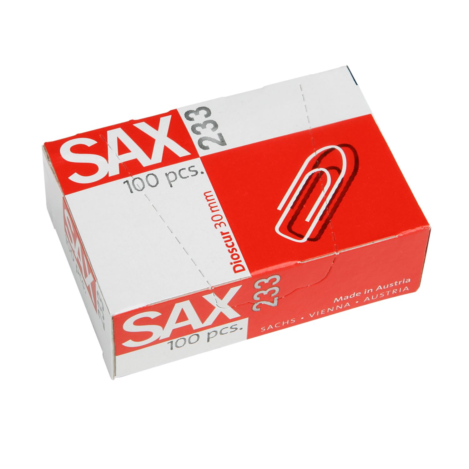 SAX 233 Скрепки, 3 см