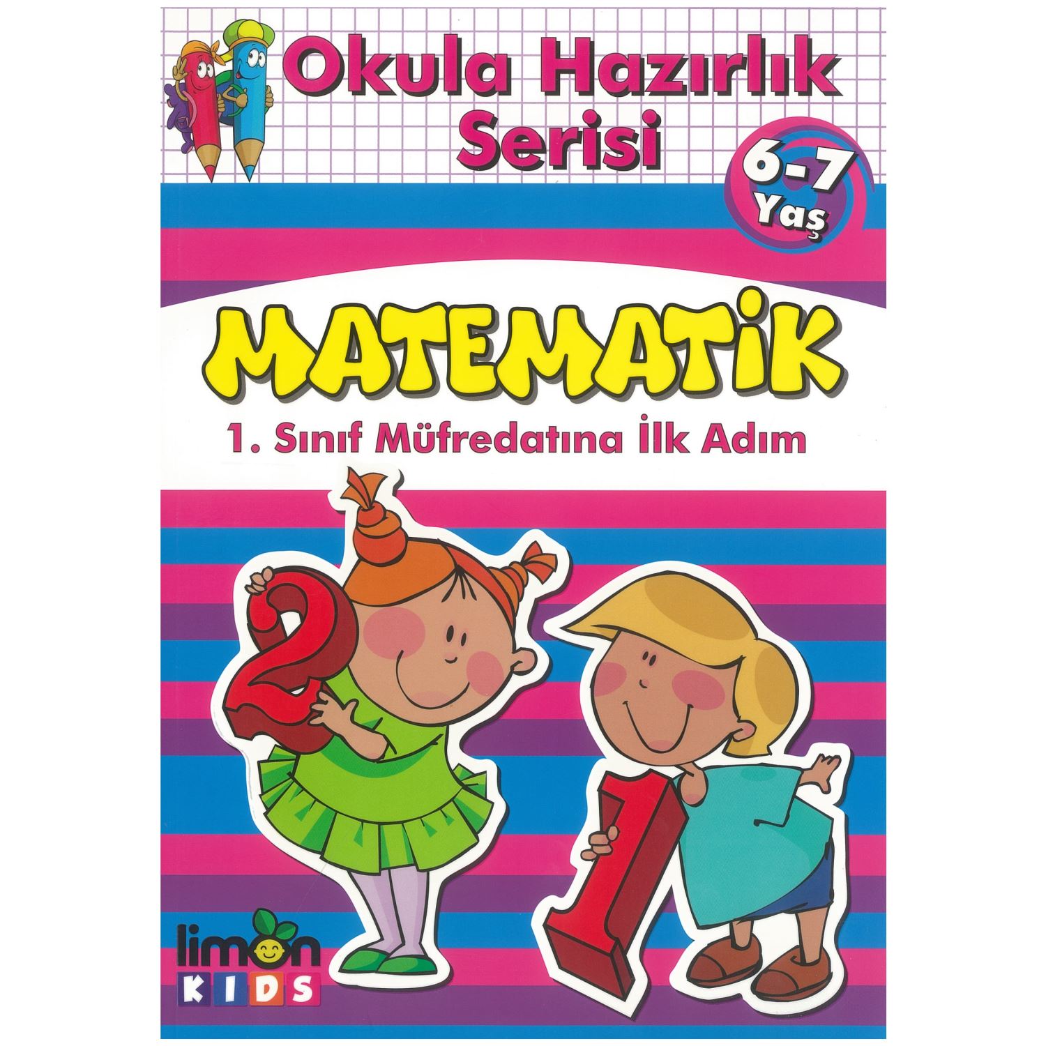 Limonkids School Readiness Series Mathematics Book, Ages 6–7