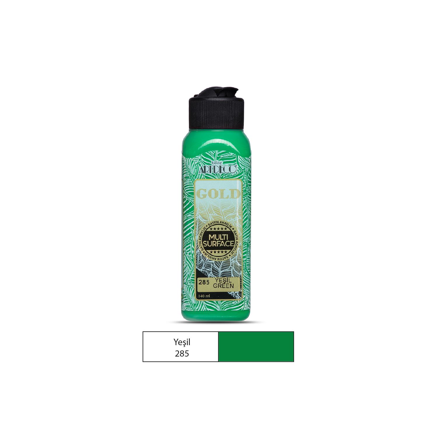 Artdeco Gold Multi-Surface Acrylic Paint 140 ml Green